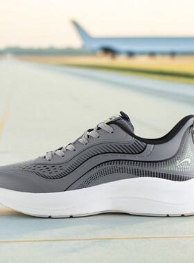 贵人鸟男鞋正品2023秋新款运动休闲轻便网面透气防滑低帮P33A21