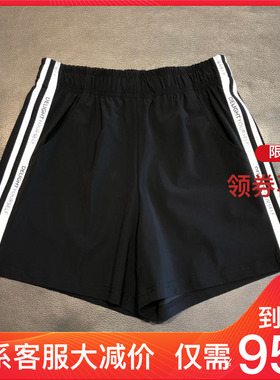 贵人鸟女裤短裤2024夏季新款跑步健身休闲透气运动裤女装2N92160