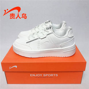 运动鞋 新款 皮面情侣款 板鞋 E25E61 贵人鸟男女鞋 潮E25E62 2024冬季