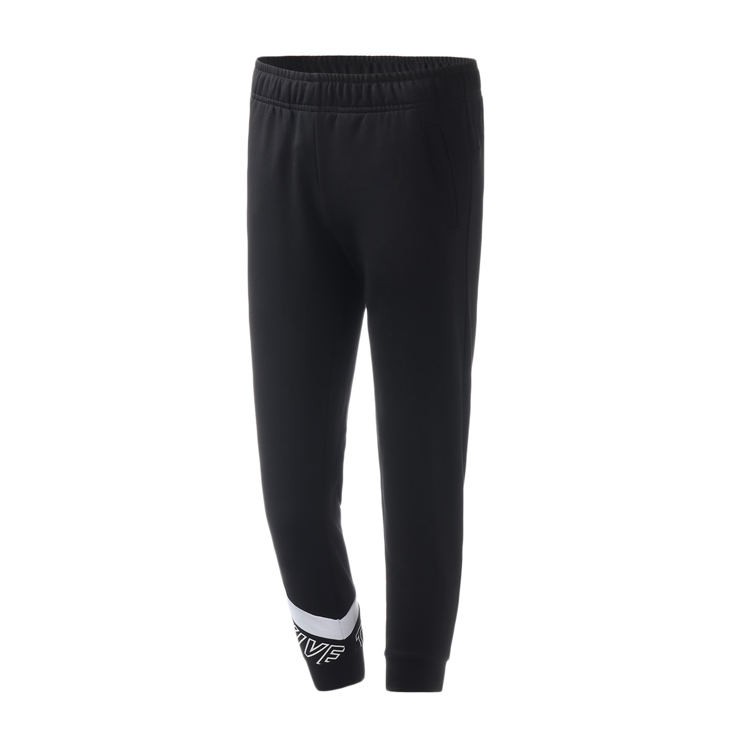 贵人鸟女针织九分裤2021新款夏季图案松紧女休闲运动裤c593118