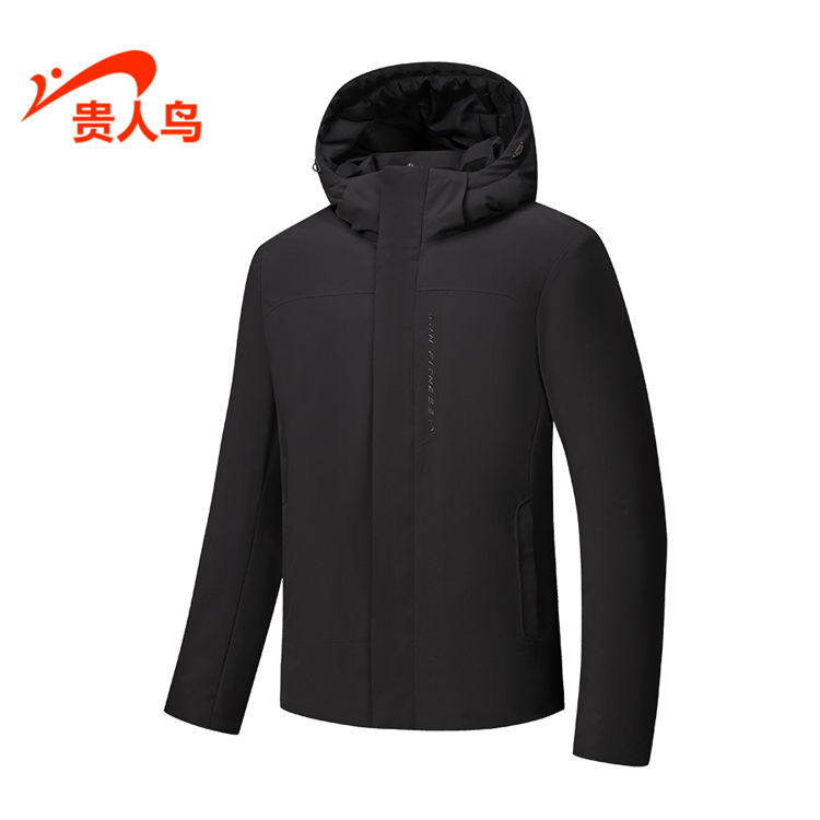 贵人鸟羽绒服男装正品2025冬季新款常规运动休闲防风外套Y1255101