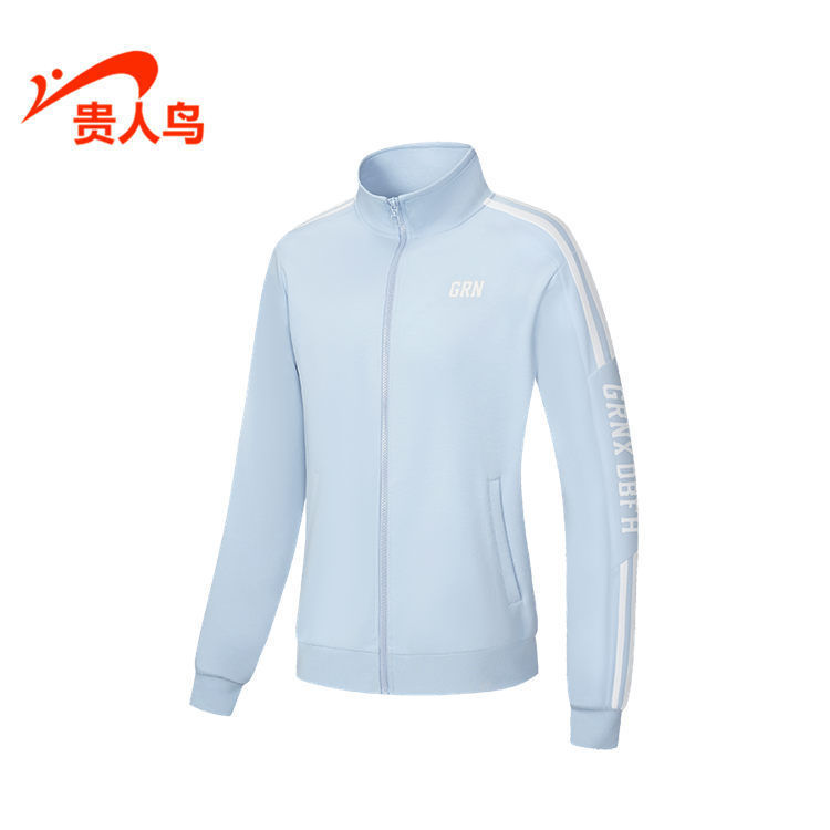 贵人鸟2024春新款立领针织