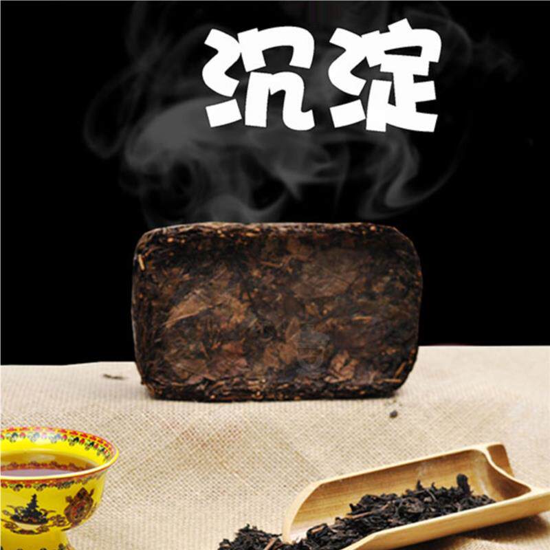 1992年康砖藏茶九十年代陈年雅安老黑藏年茶厂康砖500g