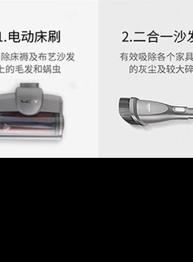 莱克魔洁吸尘器配件SPD306 506-1 506-3 M83PLUS M85PLUS床刷缝吸