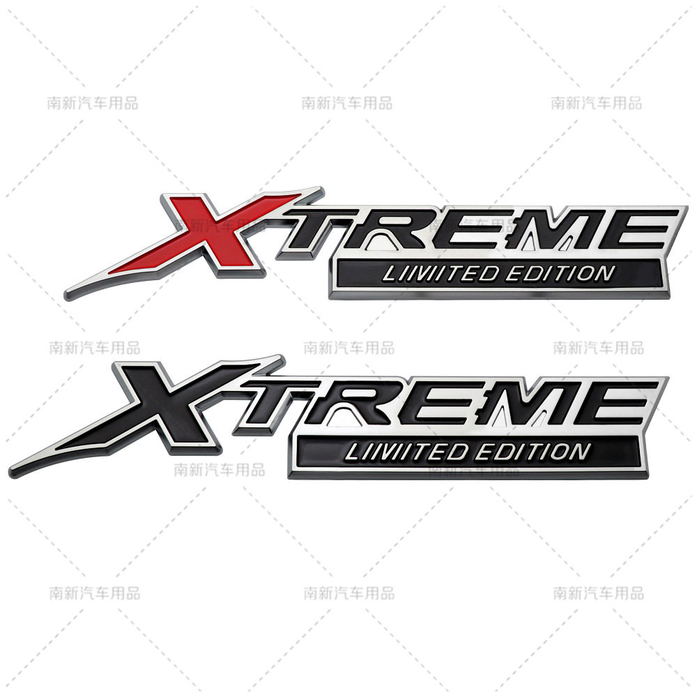 x-treme车标 xtreme贴标