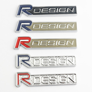 RDESIGN车标3D立体金属车身贴适用于沃尔沃S60L V40 V60改装车标