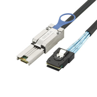 外置Mini 8087 SAS 8088转SFF 服务器机柜SAS背板连接线 SFF 尘土