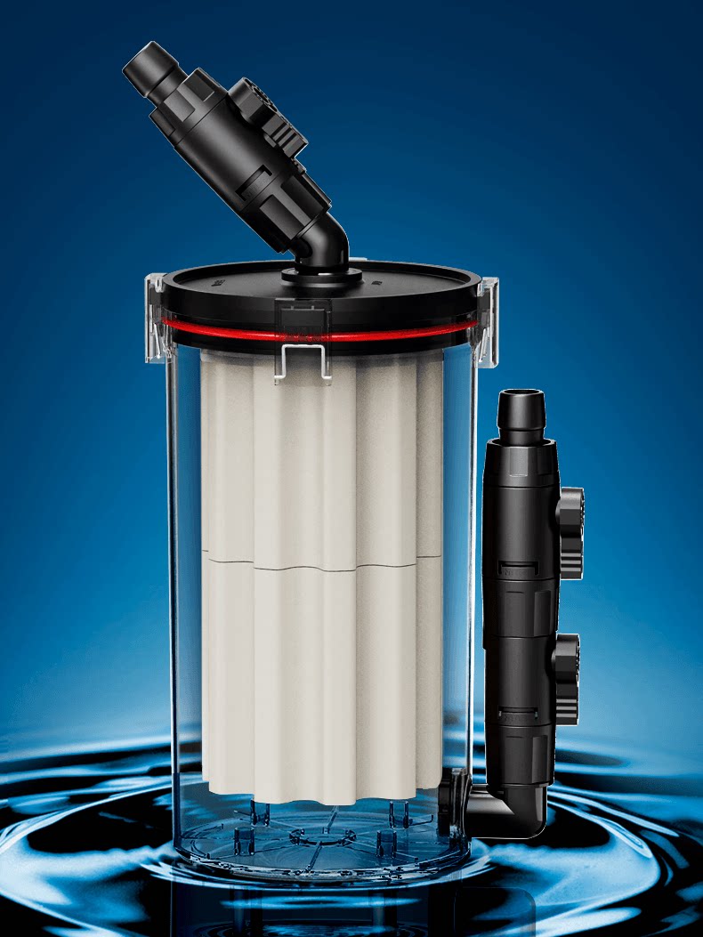 白兰水族 尼特利2号前置过滤桶鱼缸二号无动力过滤器大空间升级款