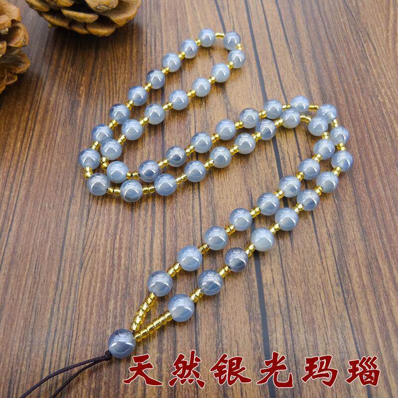 原石打造编织天然红玛瑙项链绳