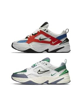 Nike M2K Tekno Team Orange男女同款白蓝橙低帮老爹鞋AV4789-100