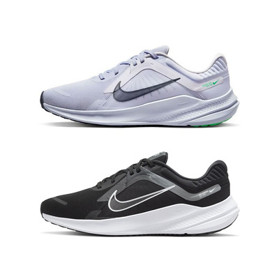 Nike Quest 5 白紫色 防滑耐磨透气 低帮跑步鞋 男款 DD0204-500