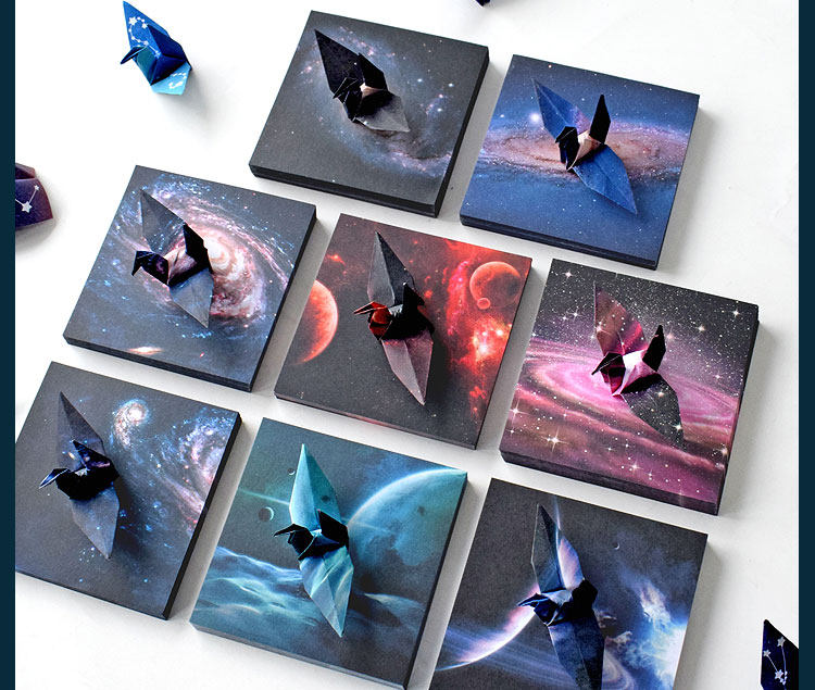 千纸鹤专用纸爱心玫瑰学生印花卡纸幼儿园星空纸儿童手工星座材料