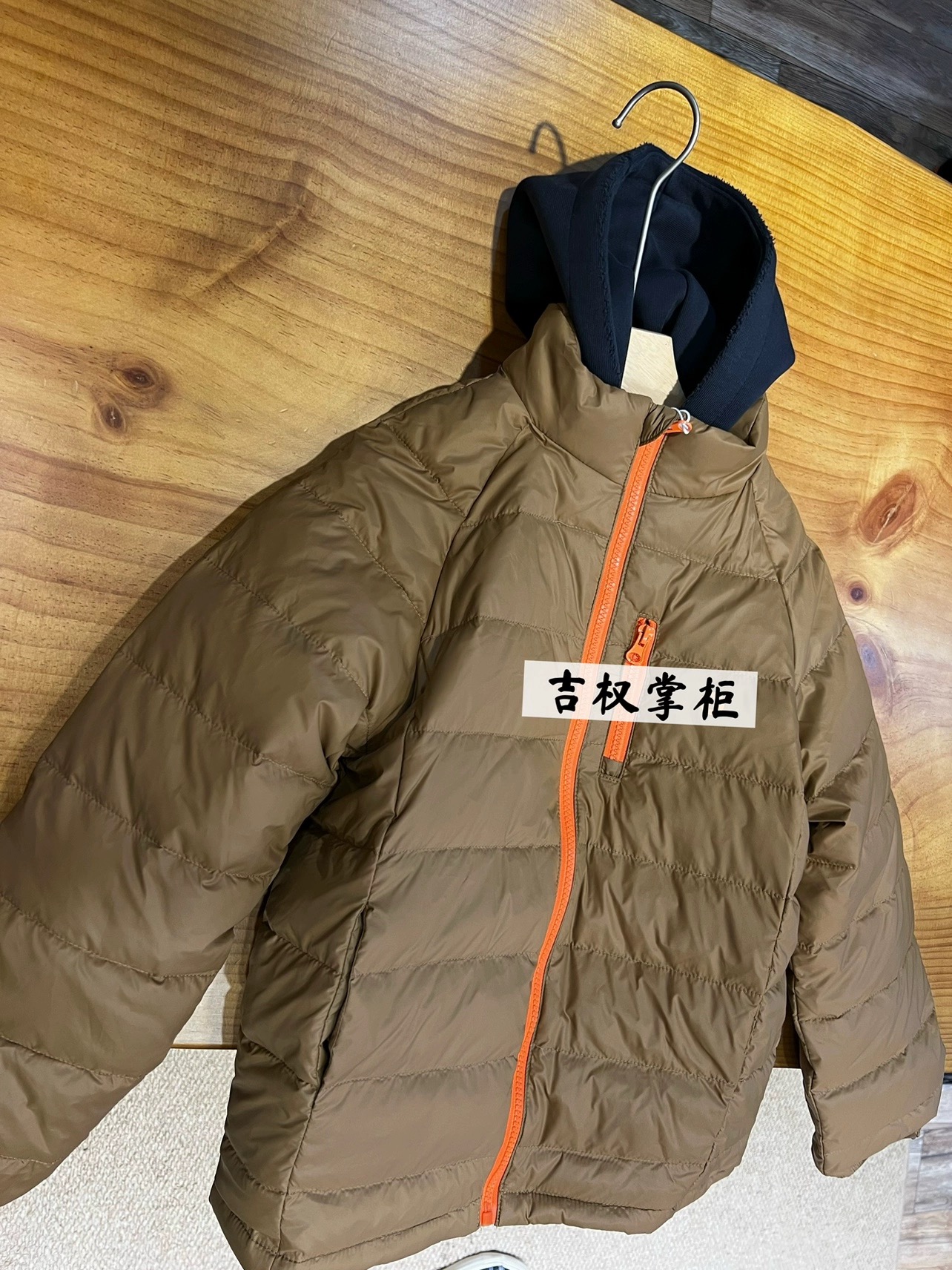 韩国童装儿童休闲纯色连帽羽绒服中大童时尚百搭保暖运动高领外套