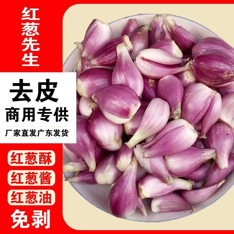 正宗广东去皮红葱头商用干葱头新鲜老葱头香葱头小干葱火葱头福建