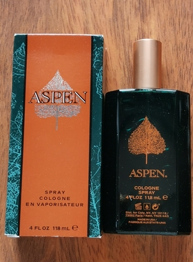 现货 COTY 科蒂 阿斯宾男士持久清新淡雅古龙水 Cologne 118ml