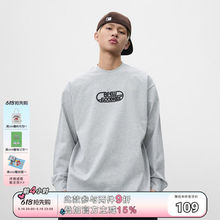 AFGK25SS美式 T恤國潮純棉情侶休閑體恤春秋打底衫 立體繡花長袖