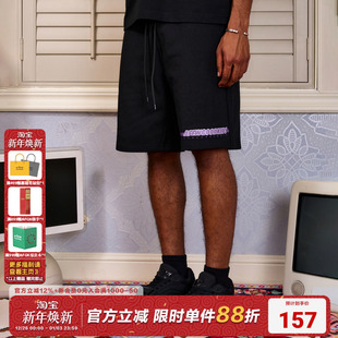 五分裤 男女国潮夏季 刺绣渐变休闲运动短裤 AFGK24SS重磅280G美式