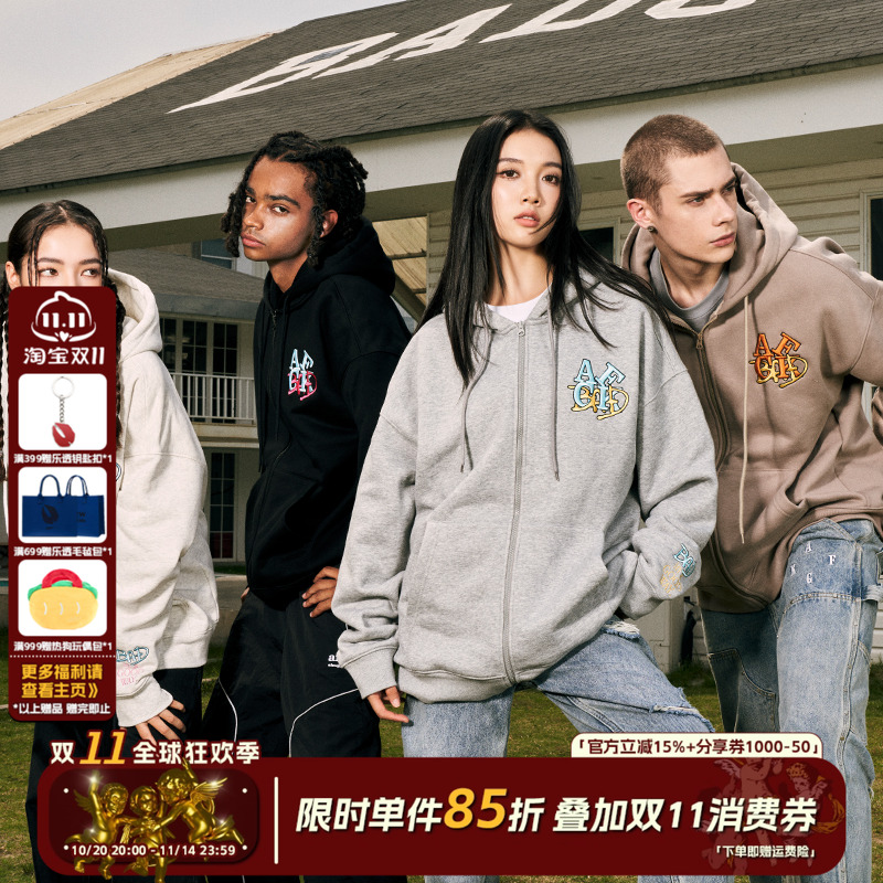 AFGKBAD潮开衫休闲外套