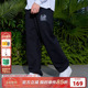 AFGK2023FW 潮流刺绣logo纯色百搭宽松卫裤 束脚基础运动裤 美式
