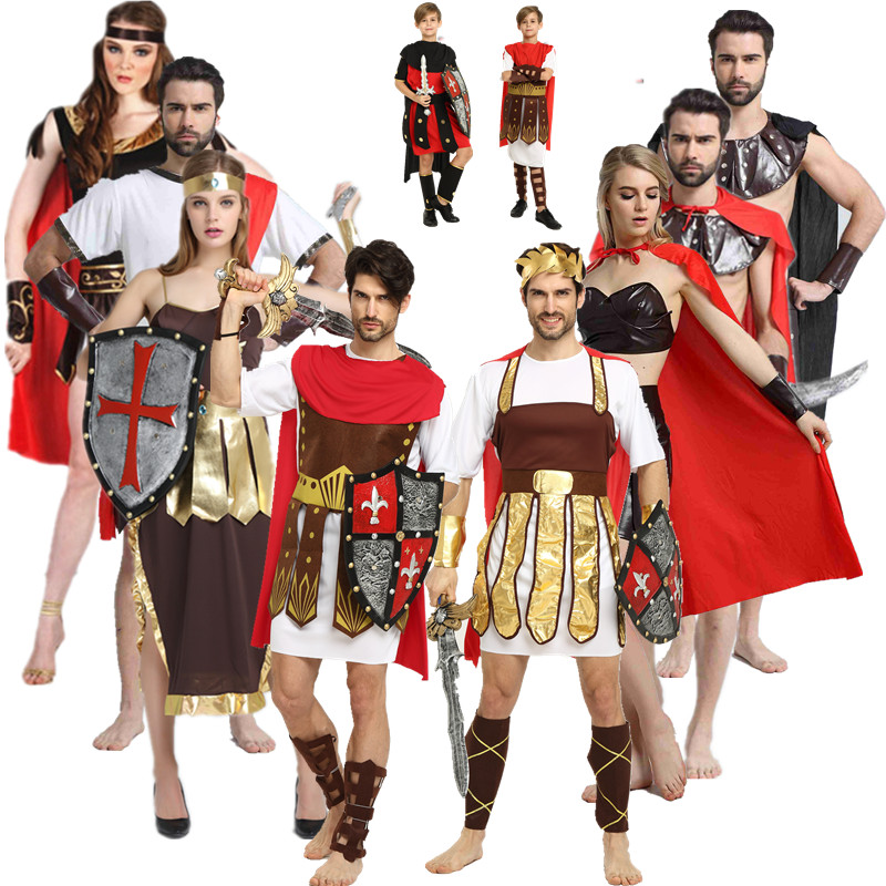万圣节舞会cosplay 相扑忍者服罗马武士衣服角斗士斯巴达勇士服装