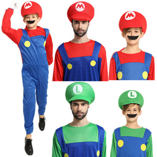 万圣节超级玛丽帽子 海绵玛丽帽子 超级玛丽奥帽子 玛丽COS帽子