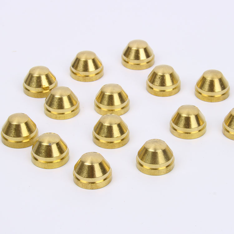 순수 구리 양동이 손톱 발 손톱 수제 DIY 가죽 액세서리 가방 바닥 보호 손톱 황동 나사 하드웨어 액세서리