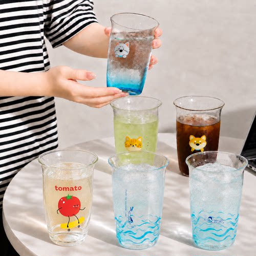沐韩高硼硅防爆高颜值玻璃杯