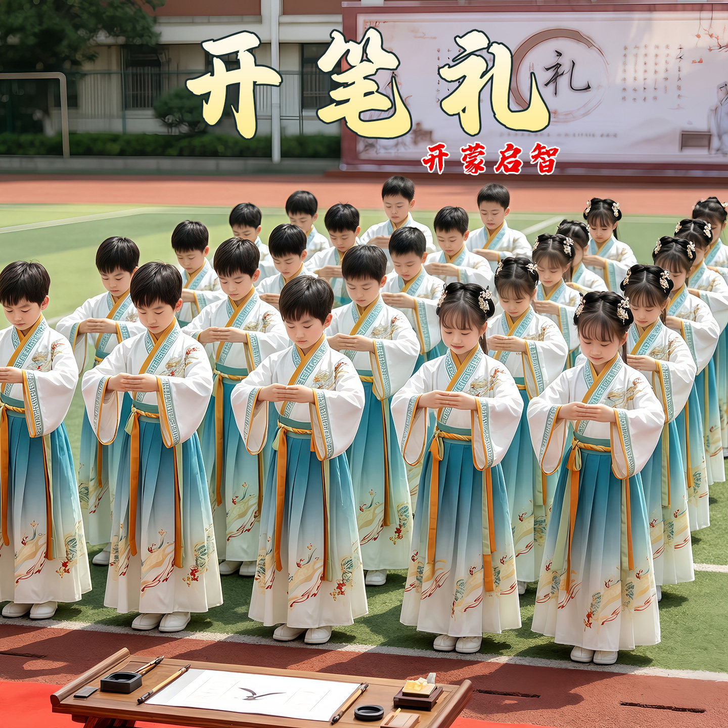 汉服男童儿童国学服女童