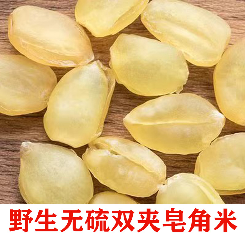 云南野生正品双夹皂角米一斤500g