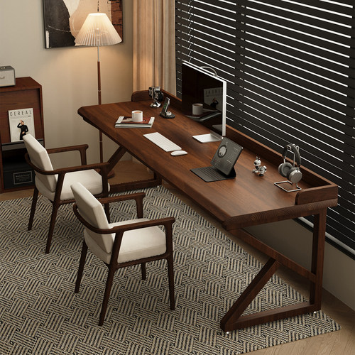 只做优等木材全实木无甲醛书桌