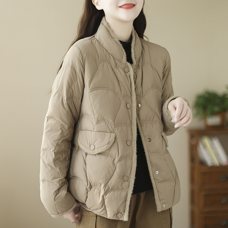 CHSSNIKE复古白鸭绒保暖羽绒服