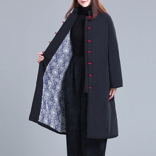 亚麻棉服CHSSNIKE宽松加厚保暖