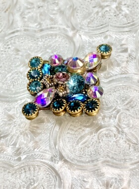 2022异域部落邦新款蓝色系列眉心贴印度舞肚皮舞敦煌舞额饰bindi