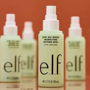 NIGHT妆后持久不脱妆保湿 抗蓝光80ml ALL elf定妆喷雾STAY