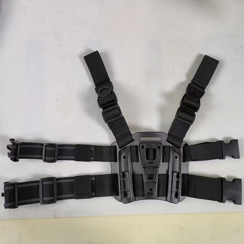 黑鹰沉板快拆腰夹方形无齿枪套