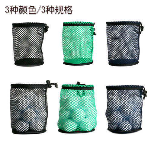 高尔夫球收纳袋装球网布袋收纳袋