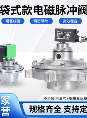 淹没式脉冲电磁阀DMF-Y-50S/62S/76S 式除尘器3寸 MD376S膜片