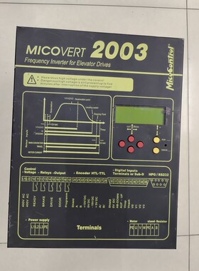 VERT2003 RS232 31496 米高电梯变频器米高电梯驱动电源柜