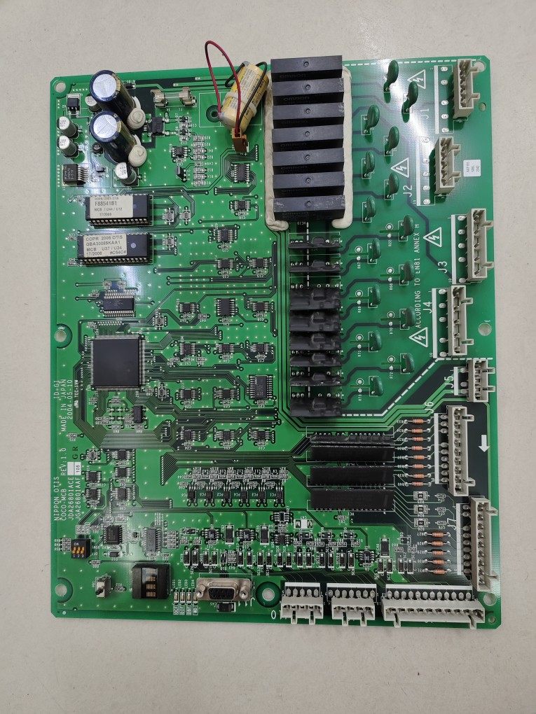 奥的斯电梯主板 COCO-MCB JGA26801AAF105 C0C0-MCB JDA26801ACE