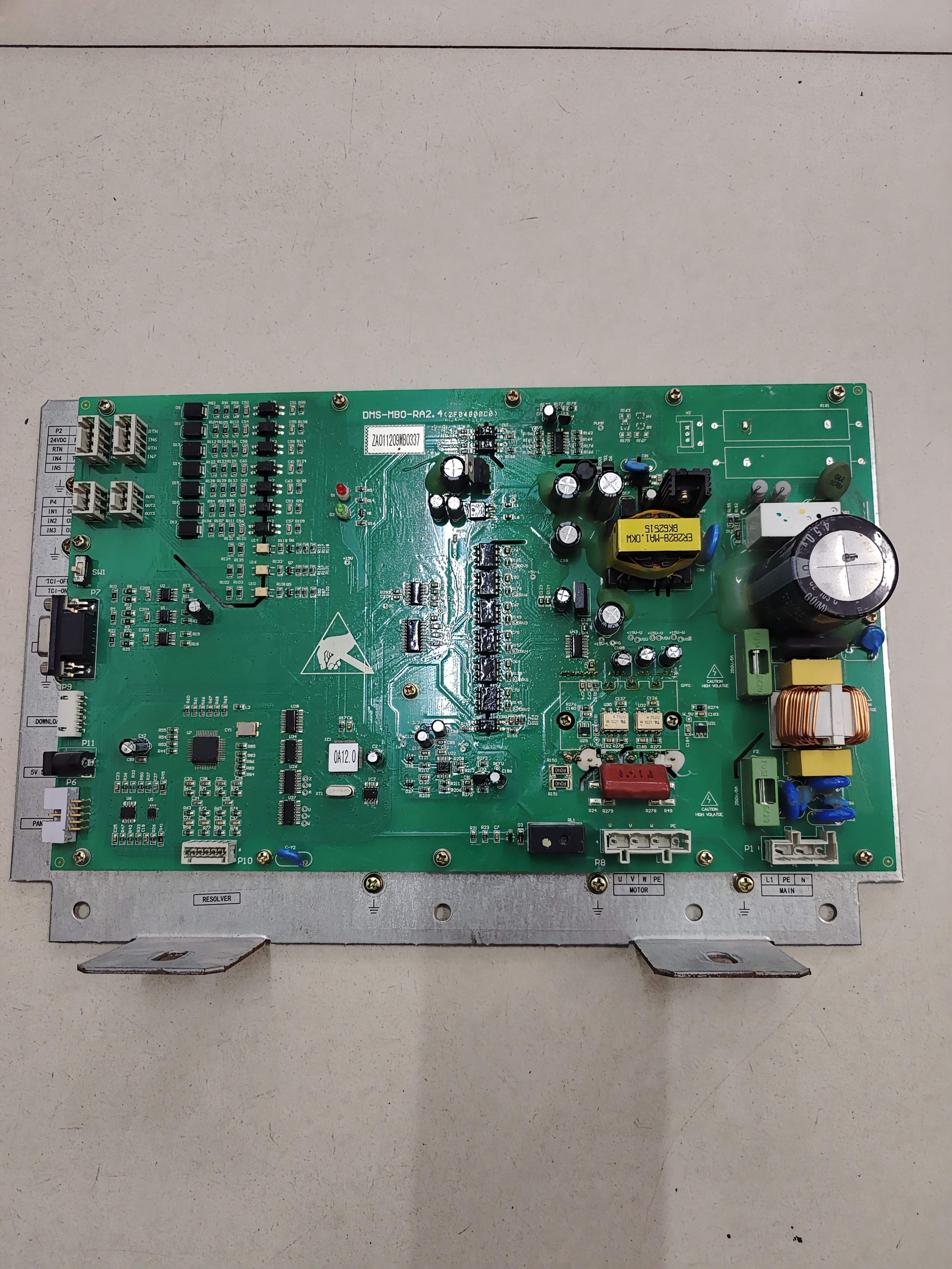 DMS-MB0-RA2.4 (2F04800C0) ZA011209MB0337奥的斯电梯门机控制盒