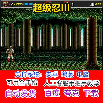超级忍III+可用金手指 pc电脑安卓鸿蒙单机游戏