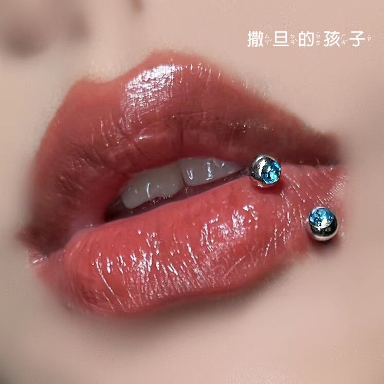 SATANS CHILD GOOD THINGS NEAR LIP RINGSHORSESHOE RINGSTITANIUM STEEL BABES SWEET COOL PERSONALITY LIP STUDS EAR BONE STUDS PIERCING