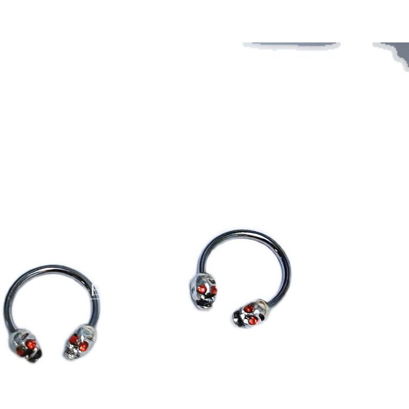 SATANS CHILD KILL THE LONELY BRAVE LIP RING HORSESHOE RING TITANIUM LIP STUD REPLACEMENT NAIL PUNK PIERCING JEWELRY PIERCING