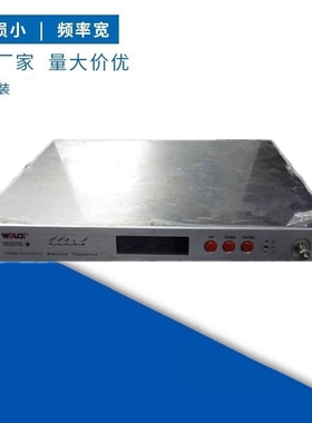 沃克1550nm外调制光发射机2*7dBm电视光缆工作传输65可调器光端机