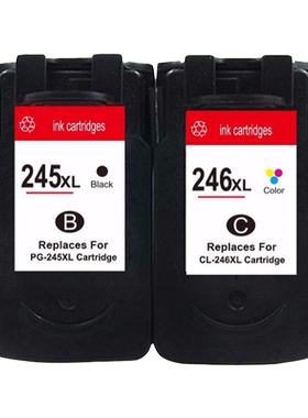 兼容佳能PG245黑色墨盒CL246彩色墨盒MG2920 2420 2922 MX492墨盒