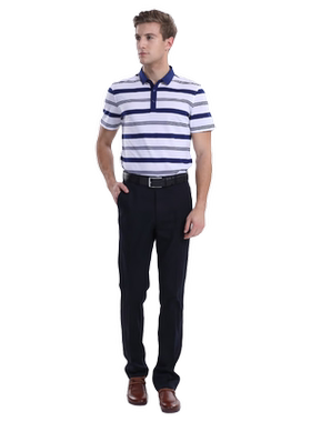 高驰男装2025夏季新款透气轻薄时尚休闲裤宽松直筒免烫抗皱长裤