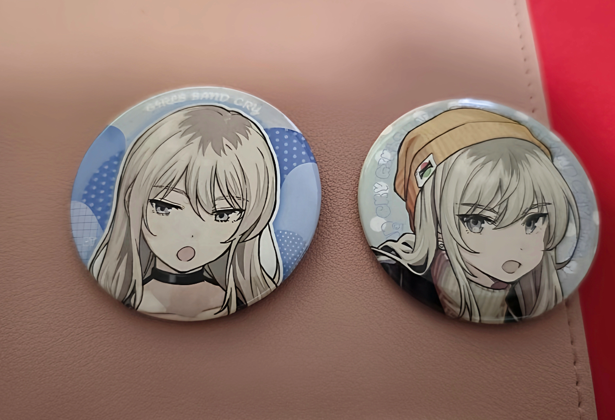 日谷散货哭泣少女乐队gbc夜水母联动吧唧河源木桃香一对原袋现货