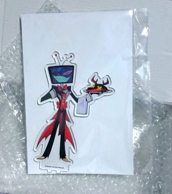 日谷现货 地狱客栈A咖场贩cafe 极恶老大立牌带底座 原袋未拆