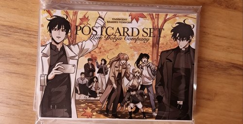 韩谷全知读者视角韩国魔王展众独明信片套装刘众赫金独子 原袋