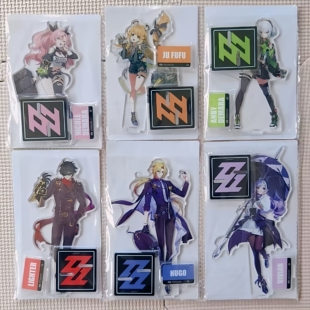 日谷现货绝区零 gigo联动 雨果安比薇薇安橘福福立牌原袋未拆日散